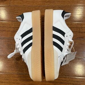 Adidas Samba Sambae Platform Womens White Black Gum Brown IG5744